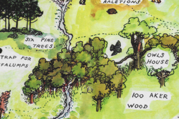 Decorative image of the Hundred Acre Wood