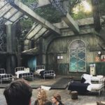 Opening scene of Peter Pan depicts beds at an army hospital